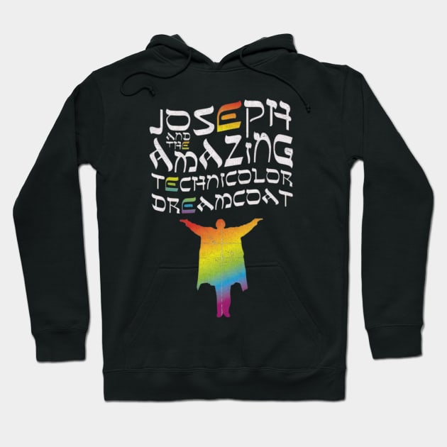 Joseph and the amazing technicolor dreamcoat t-shirt Hoodie by Kutu beras 